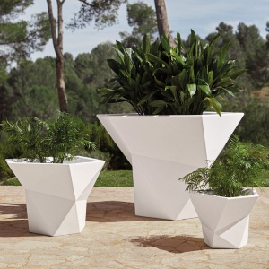 Ghiveci plante design decorativ modern exterior/interior FAZ POT 97x93x75cm