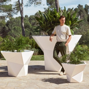 Ghiveci plante design decorativ modern exterior/interior FAZ POT 160x150x120cm - Img 3