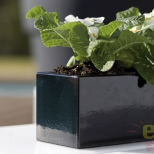 Ghiveci plante design decorativ modern interior / exterior JARDINIERE mini 10x24x10cm - Img 2