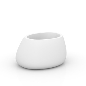 Ghiveci plante, flori design decorativ modern pentru amenajari interioare si exterioare, STONE PLANTER 55008R Vondom - Img 2