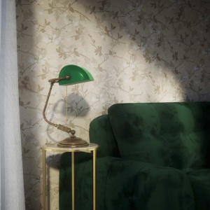 Lampa de birou din alama design clasic Banker - Img 3