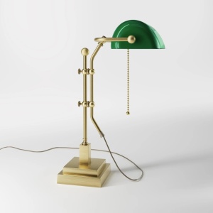 Lampa de birou din alama design clasic Banker - Img 5