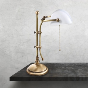 Lampa de birou din alama design clasic Banker - Img 2