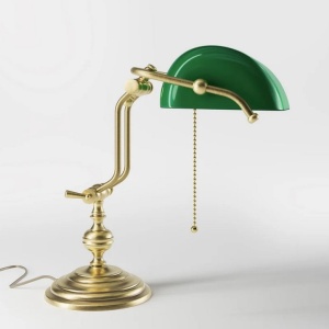 Lampa de birou din alama design clasic Banker - Img 8