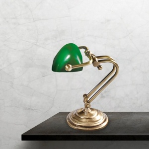 Lampa de birou din alama design clasic Mini Banker - Img 2