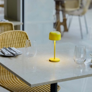 Lampa de exterior portabila IP54 MAVIS 200 galbena - Img 4