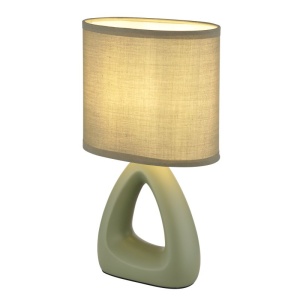 Lampa de masa ceramica verde TRIANGLE