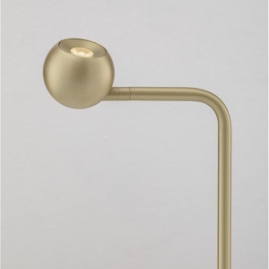 Lampa de masa cu spot LED SFERA aurie - Img 6