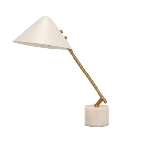 Lampa de masa din otel cu baza din marmura Contemporary - Img 2