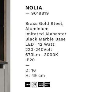 Lampa de masa LED design decorativ NOLIA - Img 4