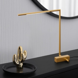 Lampa de masa LED design modern RACCIO auriu 75671 universul-luminii.ro