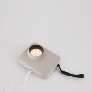 Lampa de masa LED portabila KEDROS bej 232681 universul-luminii.ro