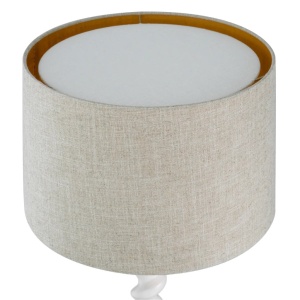Lampa de masa LUX, Lemn, Tesatura, Alb, Massimo, 119673 HZ 169781 universul-luminii.ro