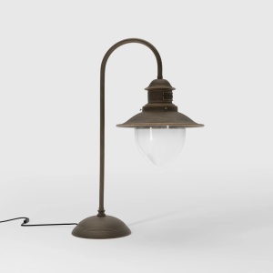 Lampa de masa stil nautic din alama si sticla Al Mare - Img 2
