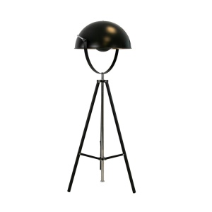 Lampa de podea cu trepied design industrial Black steel - Img 3