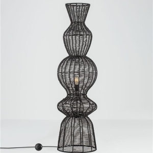 Lampa de podea design natural BREENA negru - Img 4