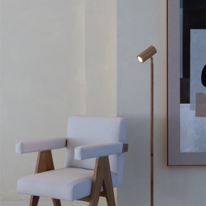 Lampa de podea Eco din Bambus Java GU10, natural 243781 universul-luminii.ro