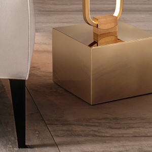 Lampa de podea LED design ultra-modern Colette auriu roze SV-787321 187051 universul-luminii.ro