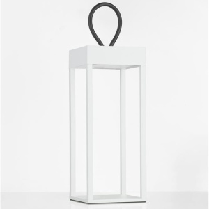 Lampa decorativa de exterior LED portabila LUCIA alb 233331 universul-luminii.ro