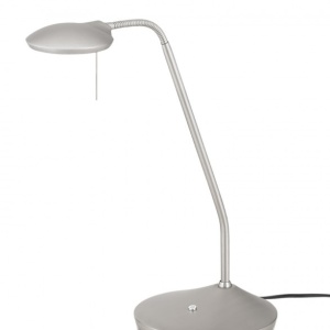 Lampa LED de birou dimabila stil modern Cobra satin chrome 99031 universul-luminii.ro