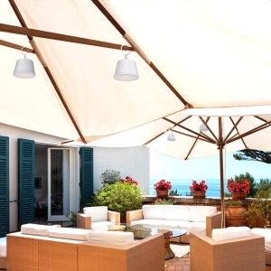 Lampa LED portabila exterior/interior IP54 Cuco alba 153411 universul-luminii.ro