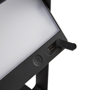 Lampa solara LED portabila IP44 Saulio negru 163831 universul-luminii.ro