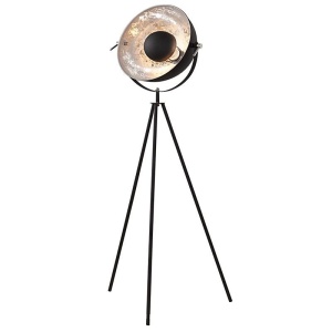 LAMPADAR DESIGN RETRO Studio negru/ argintiu A-36619 VC