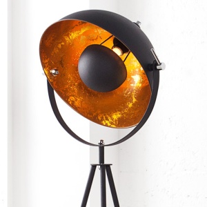 LAMPADAR DESIGN RETRO Studio negru/ auriu A-36617 VC 63721 universul-luminii.ro