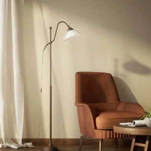 Lampadar din alama cu brat reglabil Sofia - Img 10