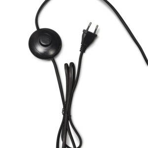 Lampadar eco din bambus Bromo L negru/ natur, 60x18cm 195201 universul-luminii.ro