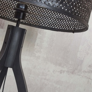 Lampadar eco din bambus Java 3-legs bl/50x22, bl 182101 universul-luminii.ro