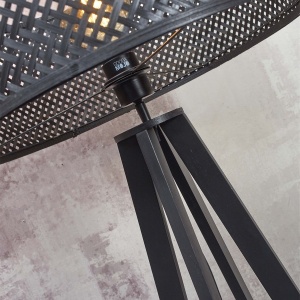 Lampadar eco din bambus Java 4-legs bl/50x22, bl 182211 universul-luminii.ro