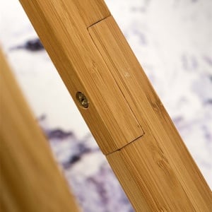 Lampadar eco din bambus Java 4-legs nat/50x22, bl/nat 182221 universul-luminii.ro