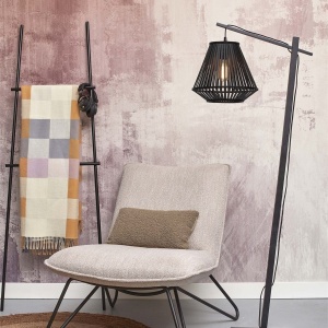 Lampadar eco din bambus Merapi S bl/diamond, bl 213371 universul-luminii.ro