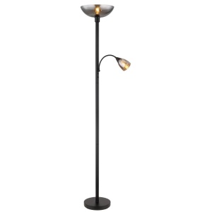 Lampadar/Lampa de podea BLADE negru/fumuriu