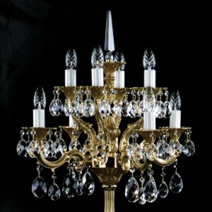 Lampadar, lampa de podea Cristal Bohemia Exclusive FELICITA FL 81971 universul-luminii.ro