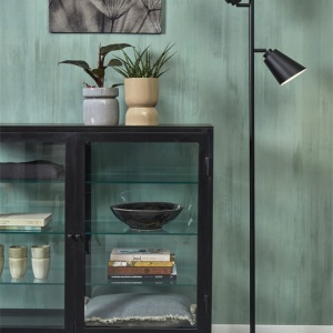 Lampadar, Lampa de podea cu doua spoturi directionabile Bremen negru 200751 universul-luminii.ro