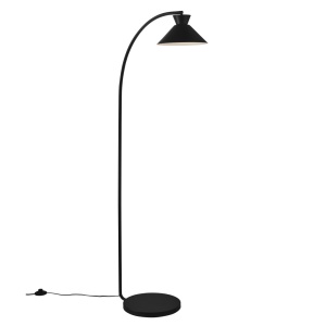 Lampadar, lampa de podea design modern Dial negru 132751 universul-luminii.ro