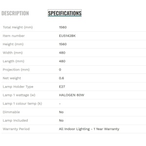 Lampadar/Lampa de podea design modern Pedestal 140631 universul-luminii.ro
