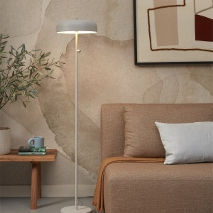Lampadar/Lampa de podea din metal Porto gri 141641 universul-luminii.ro