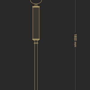 Lampadar, Lampa de podea eleganta design clasic Ruta 85681 universul-luminii.ro