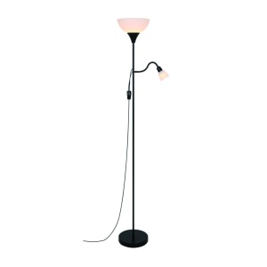 Lampadar, Lampa de Podea Lauria Negru 244091 universul-luminii.ro