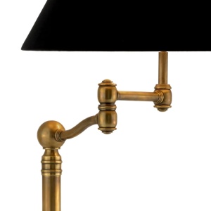 Lampadar, lampa de podea LUX cu brat articulat, finisaj alama, Regis 109743 HZ 60131 universul-luminii.ro