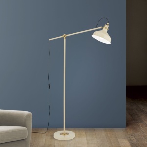 Lampadar/Lampa din metal reglabila stil vintage SCHILLER kaki/patina 157201 universul-luminii.ro