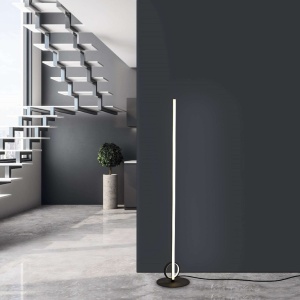 Lampadar LED design modern minimalist KITESURF negru 132511 universul-luminii.ro