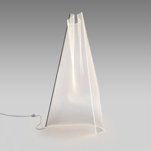 Lampadar LED design ultra-modern Velos crom - Img 4