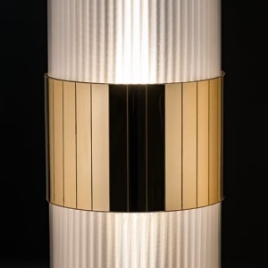 Lampadar modern design Art Deco realizata manual LA LOLLO gold 125131 universul-luminii.ro