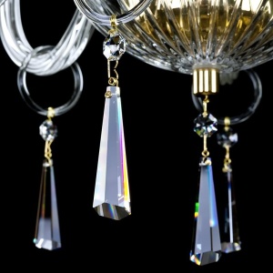 Lustra 6 brate Cristal Bohemia Exclusive STEFANIE VI. 176721 universul-luminii.ro