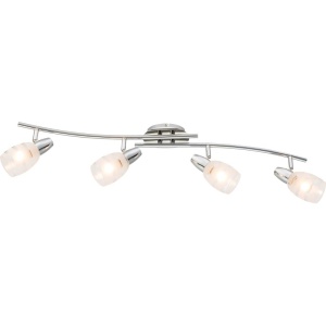 Lustra aplicata 4 spoturi design modern finisaj cromat ROY 54985-4 GL