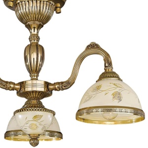 Lustra aplicata clasica cu 3 brate realizata manual 6308 107051 universul-luminii.ro